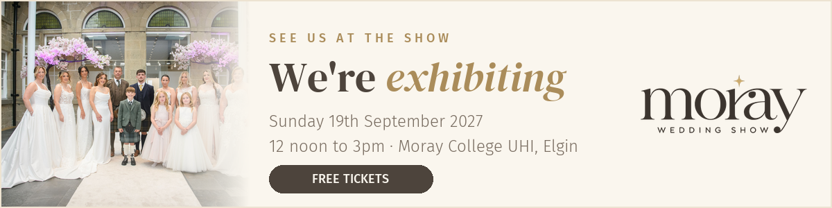 Moray Wedding Show email signature banner