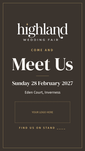 Meet Us Story · 1080×1920 · Stories & Reels · Taupe