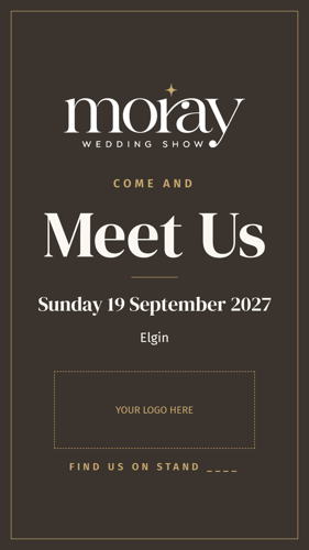 Meet Us Story · 1080×1920 · Stories & Reels · Taupe